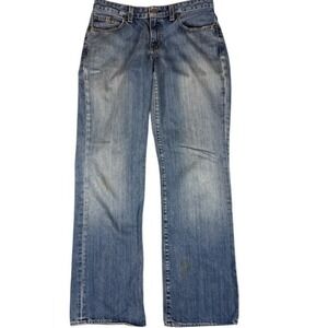 Polo Jeans Co Denim Pants Womens 27/4 Saturday Jean Blue Flare Medium Wash